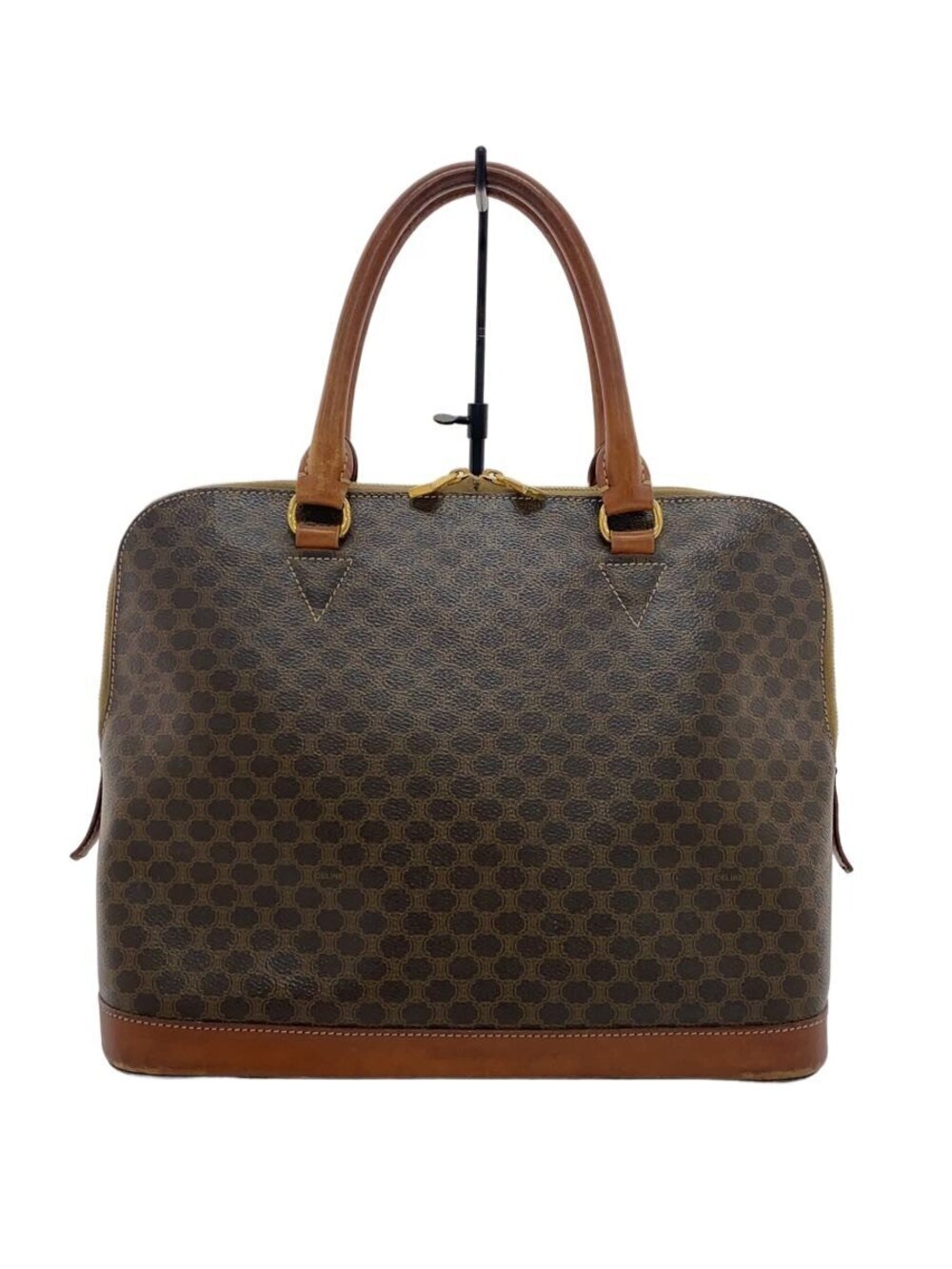 Celine Handbag Leather Brown